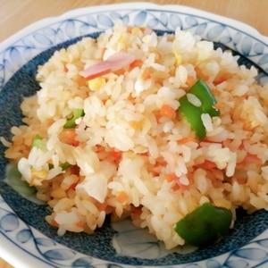 夏野菜チャーハン